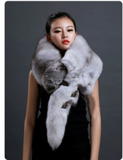 100% Real Fox Fur Genuine