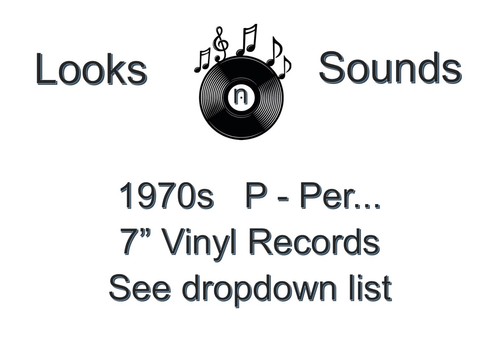 1970s vinyls various - 7",
