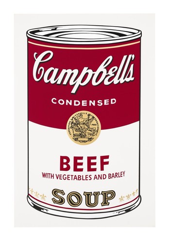 Andy warhol beef with veg - 'beef,
