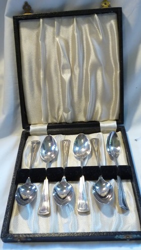 Vintage set epns - of, tea