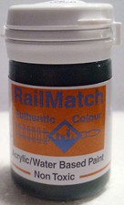 RailMatch 2300 BR Standard Locomotive Green (Steam & Diesel) Acrylic 18ml Pot