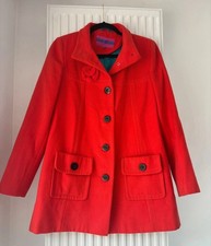 Ladies Next Coat Orange Duffle