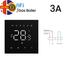 Tuya Wifi Electric Heating Water Gas Boiler Smart Thermostat，Smart Life Remote C