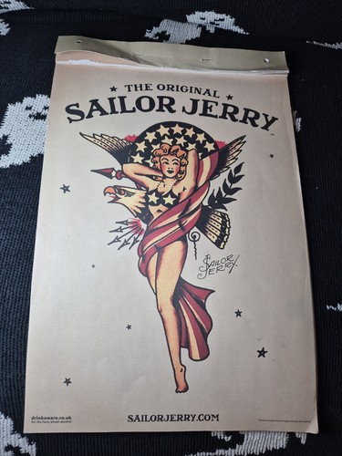 Sailor jerry poster - jerry, a3