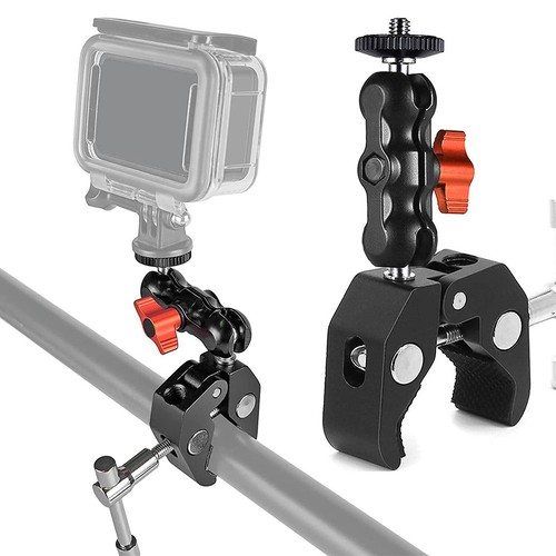 Camera mount clamp with 360 - clamp,
