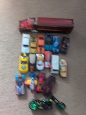 18 Assorted Hot Wheels Bundle - Includes Mini Transporter and Motor Bike Cars