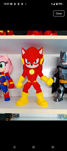 The flash comics hedgehog - the,