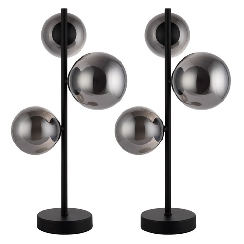 Set black with glass - 2,