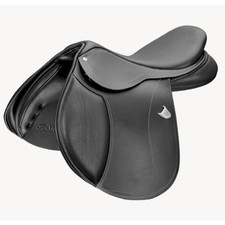 Bates Hunter Jumper Saddle CAIR Classic Black 17 Inch