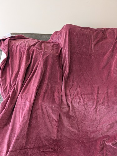 Vintage single cotton velvet - vintage,