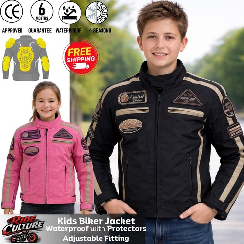Kids motorcycle biker - biker, jacket