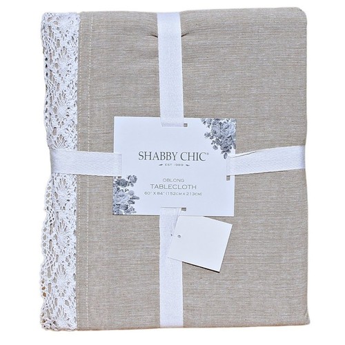 Shabby chic cotton - shabby, tablecloth