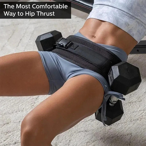 Hip thrust belt glute trainer - hip,