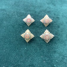 British Army Officers Pips X4
