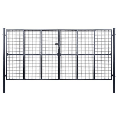 Mesh garden gate galvanised - gate,