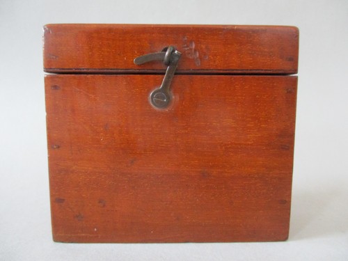 Small antique mahogany - a,