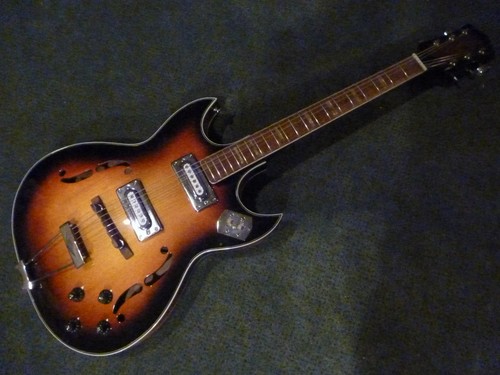 Teisco imperial hollow body - teisco,