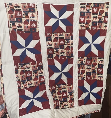 American flag handmade lap - flag,
