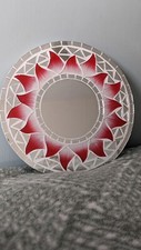Wall Mirror ~ Sunburst ~ 8" Diameter
