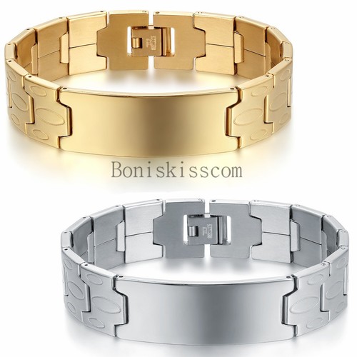 Blank stainless steel men s - id,