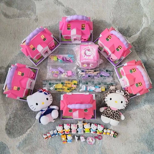 Hello kitty blue - kitty, box