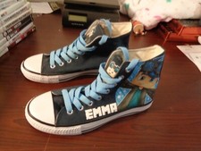 Women's Dunlop MINE CRAFT  Classic High Top Skate Canvas Sneaker   Size 6 EUC