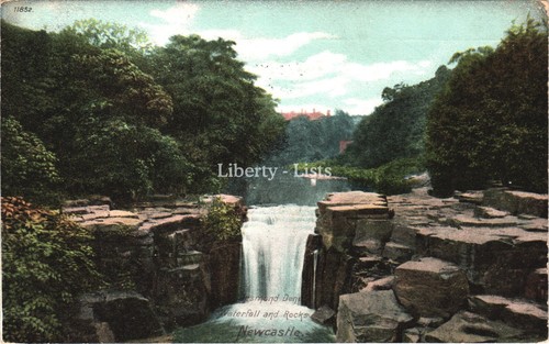 Jesmond dene waterfall - jesmond,