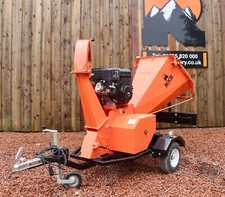 RTC-100 13hp Road Tow Wood Chipper By Rock Machinery 