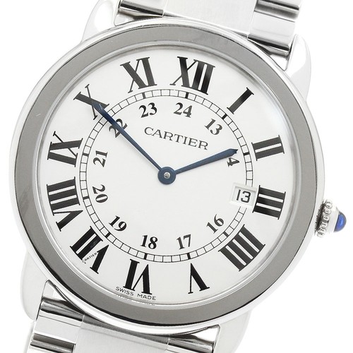 Cartier ronde solo w6701005 - lm,