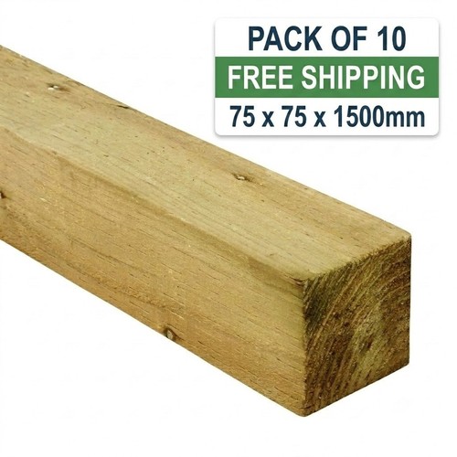 10x incised timber - timber, post