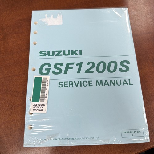 Suzuki gsf1200s service manual - gsf1200s,