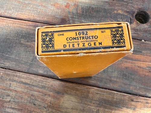 Vintage dietzgen constructo - vintage,