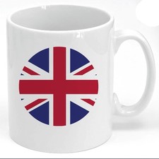 UK Flag Mug Ceramic 11oz