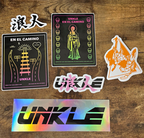 Unkle stickers bundle set - bundle, +