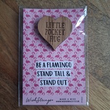 Flamingo pocket hug - a,