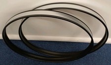 20" Black Metal Bass Drum