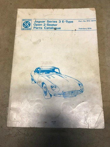 Jaguar series type parts - series, 3