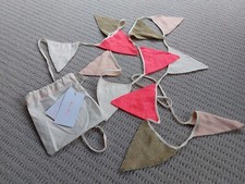 Meri Meri Bunting -Garland of Knitted Flags BRAND NEW 