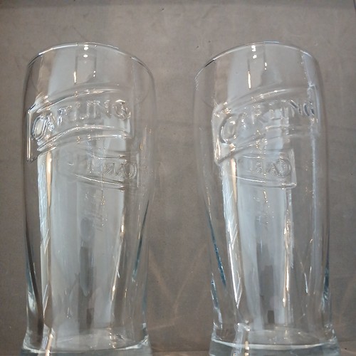 Carling pint glass set two - glass,