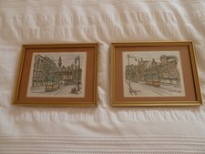 Glasgow Trams - Vintage Framed