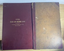 Official Used Car Record Books