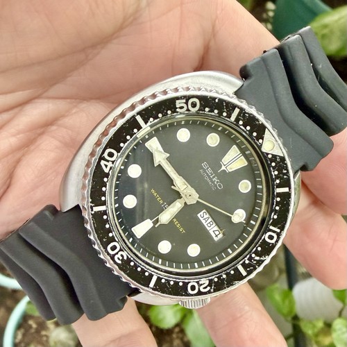 Vintage seiko turtle 6309 7040 - vintage,