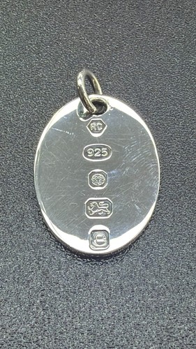 Silver oval ingot - silver,
