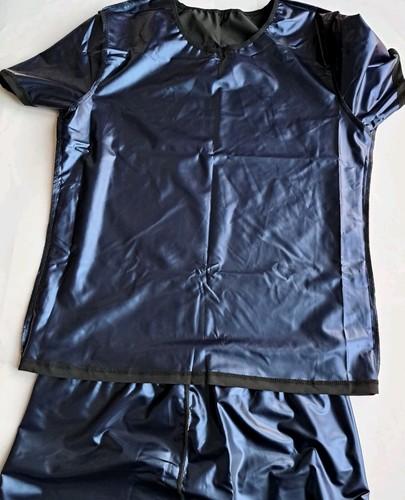 Sauna suit shirt shorts men - suit,