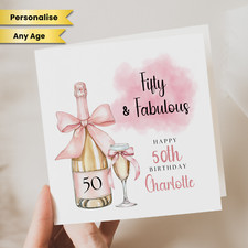 Personalised 50th Birthday
