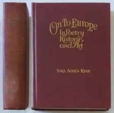 1939 On To Europe In Poetry, History and Art, Travelogue 30 Photographic Plates