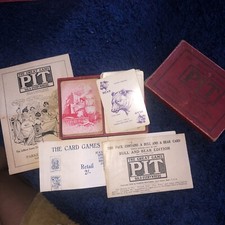 Vintage pit card game bull - vintage,