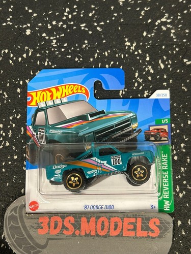 Hot wheels dodge d100 - wheels, 87