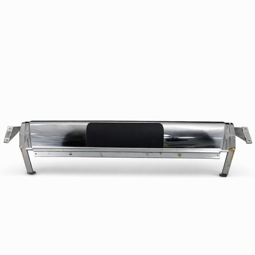 Bumper centre rear chrome - bumper,