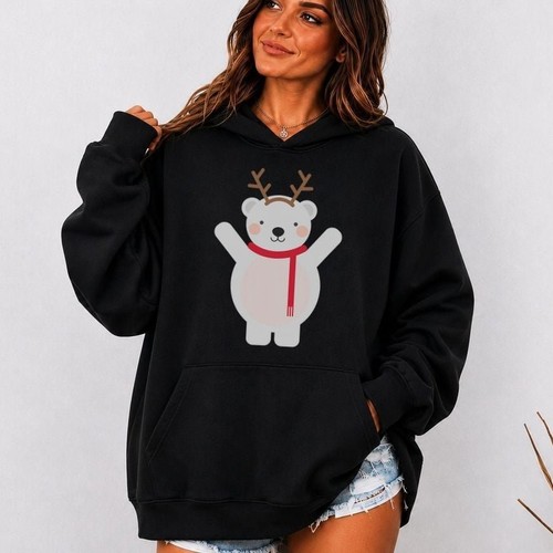 Christmas polar bear winter - bear,,